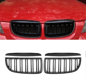 E90 Grill For 2005-2008 BMW 3 Series E90 320i 325i 325xi 330i 323i 328i 328xi - Picture 1 of 4