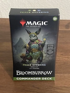 MTG Bloomburrow Commander Deck - Offerta di Pace - Magic the Gathering Sigillato - Foto 1 di 1