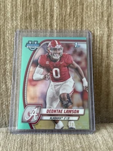 2024 Bowman University Chrome #58 Deontae Lawson Aqua Refractor #/299 1st - Picture 1 of 2