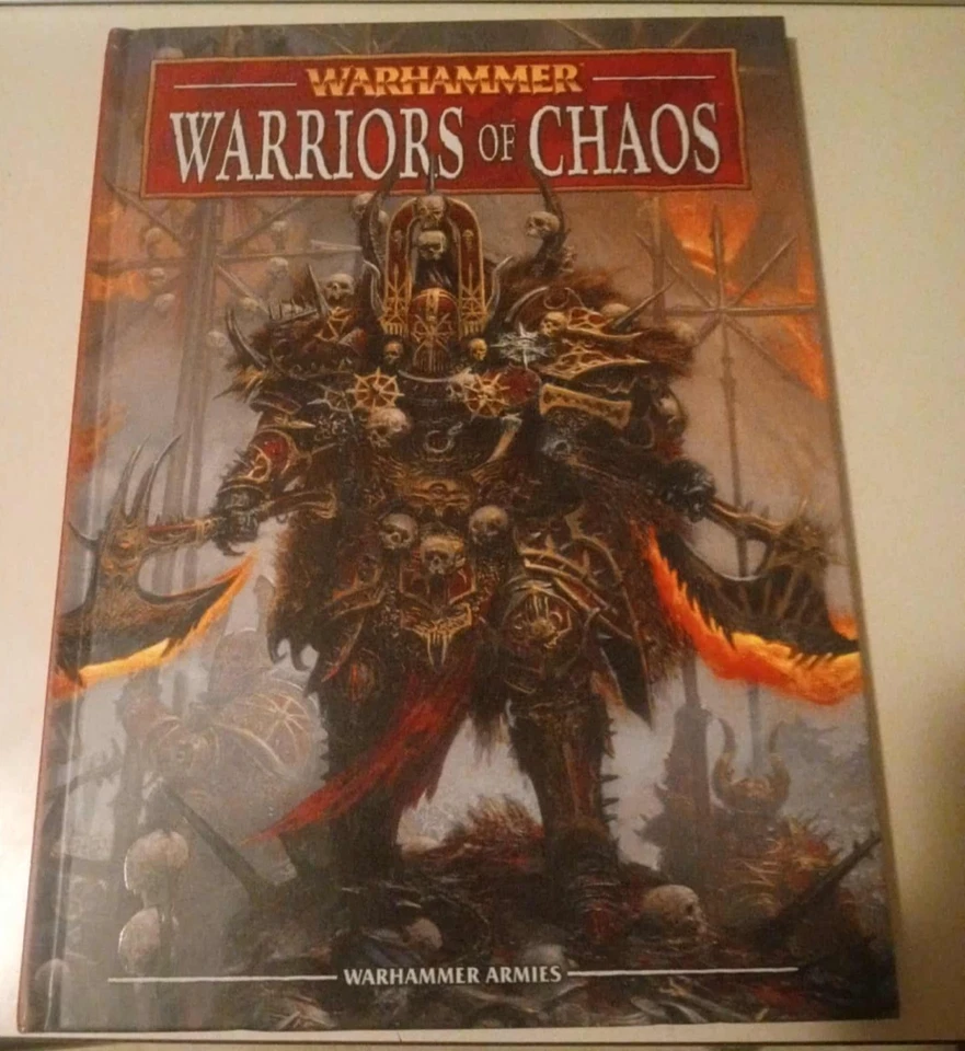 Games Workshop Warhammer Fantasy WFB Warriors of Chaos Army Book 8th Hardcover - Image 1 of 1