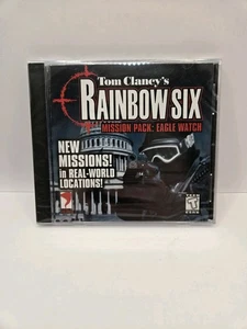 Orologio Tom Clancy's Rainbow Six Mission Pack Eagle (PC CD-ROM, 1998) - NUOVO SIGILLATO - Foto 1 di 7