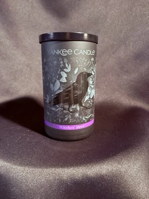 Yankee Candle Witches Brew Medium Candle 12 oz with Raven – Rare & Collectible - Image 1 of 4