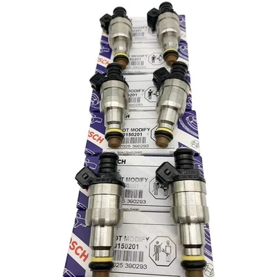 OEM 6 x fuel injectors for BMW M5 M6 3.5L I6 1987-1988 535i 2.5L fit 0280150201 Foto 1 de 2