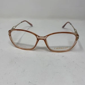 CARAVAGGIO EYEWEAR C114 ROSE ROSA GOLD 53-16-140 CS FLEX HINGE EYEGLASSES 245E - Bild 1 von 8