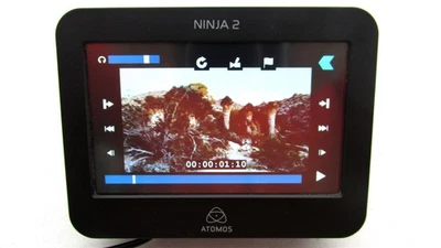 4.3" Atomos Ninja 2 HDMI Monitor Recorder, A/C Adapter,HDD Caddy & USB TESTED - Image 1 of 4
