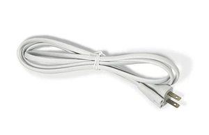 Cable de alimentación de CA de 2 clavijas blanco original OEM Apple para Mac Mini 02-622-0349 - Imagen 1 de 6