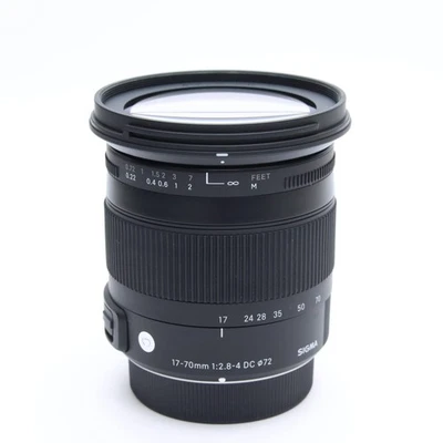 SIGMA 17-70mm F/2.8-4 DC MACRO HSM Contemporary (Pentax K) -Near Mint-#284 - Image 1 of 4