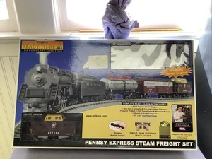MTH RailKing Ready to Run PENNSYLVANIA TRAIN SET Used Very Nice - Picture 1 of 23