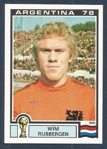 PANINI WORLD CUP STORY #116-ARGENTINA 78-NEDERLAND-HOLANDA-WIM RIJSBERRGEN - Imagen 1 de 1