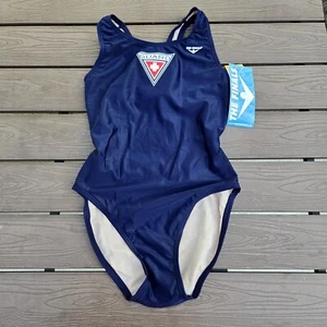  Traje de baño The Finals para mujer de una pieza GUARD espalda súper V azul marino talla 32/XS - Imagen 1 de 3