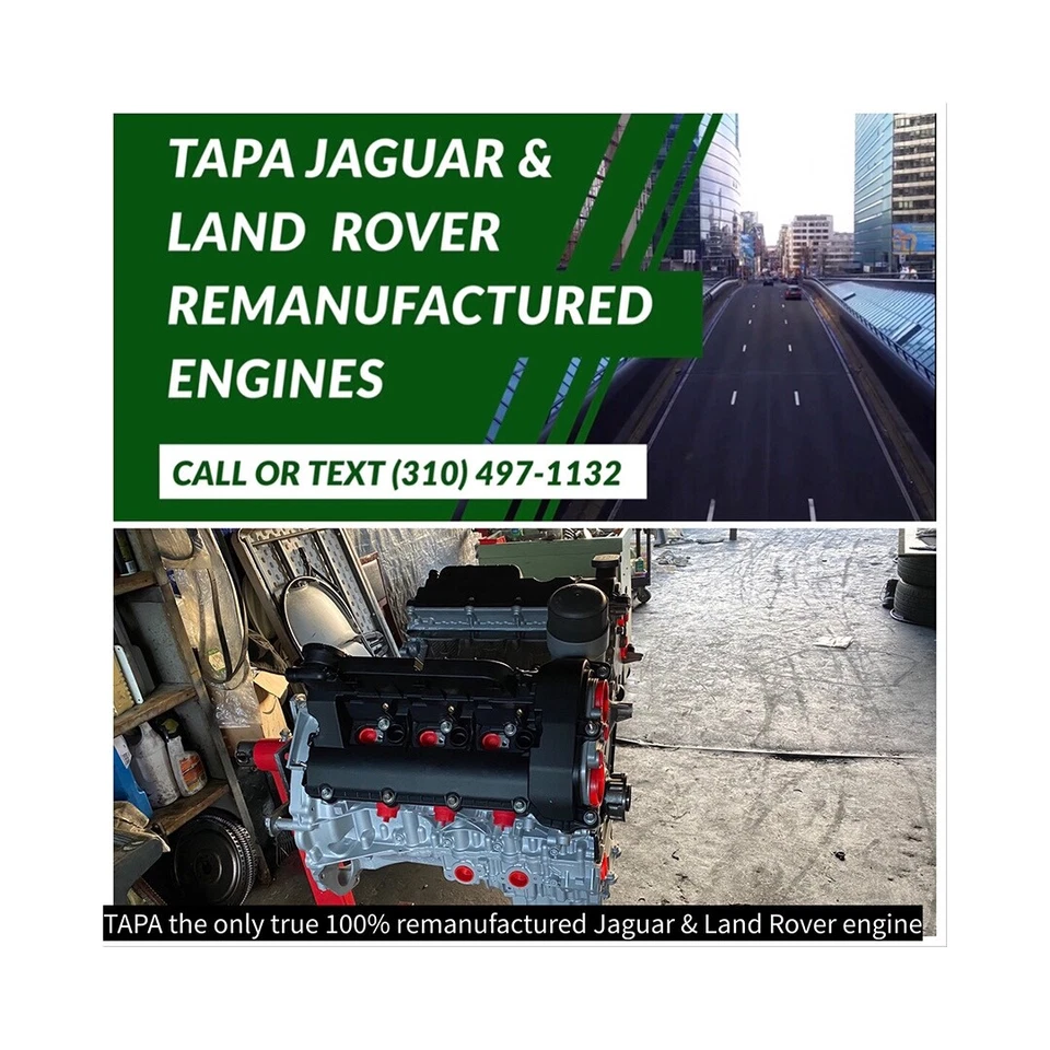 Motor LR4 3.0 2014-2016 supercargador 100 % etapa 2 Real Reman LR079612 Foto 1 de 4