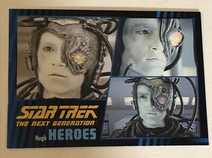 Tarjeta coleccionable Star Trek The Next Generation Heroes #75 Hugh The Borg - Imagen 1 de 2
