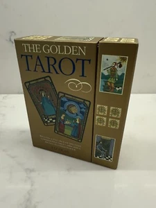 El Tarot Dorado, Decano, Liz Tarot Cartas y Juego de Caja de Libros - Imagen 1 de 24
