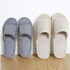 Trendy Linen Anti Slip Slippers for Couples Fashionable and Functional