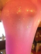 Slime BIG 8 oz PINK Glitter Clear Scented Holographic SHIPS FREE