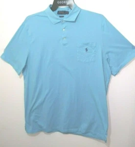 Polo de Ralph Lauren Para hombres Calce Clásico Talla XL Azul Claro SS Polo - Imagen 1 de 4