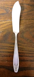 Vintage Wm A Rogers & Son AA Silver Plate Butter Knife - Picture 1 of 6