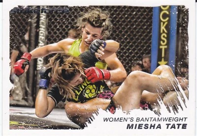MIESHA "CUPCAKE" TATE - 2011 Topps UFC Title Shot #129 - ¡Una verdadera tarjeta de novato! Foto 1 de 2
