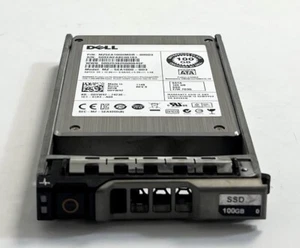 Dell 100GB MLC DYW42 3Gb/s 2.5-inch (SFF) SATA SSD - Picture 1 of 5