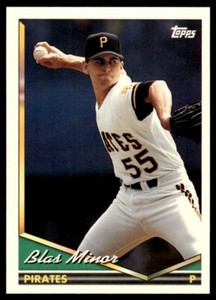 1994 Topps #253 Blas Minor Pittsburgh Pirates