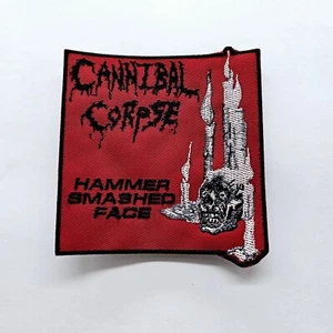 Cannibal Corpse Hammer Smashed Face EMBROIDERED PATCH - Picture 1 of 1