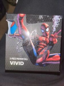 Volvik Vivid Marvel X Golf Balls (Spider Man, 4pk) NEW