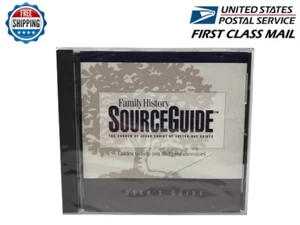Family History SourceGuide User's Guide PC CD-ROM - NEW/SEALED - Picture 1 of 4
