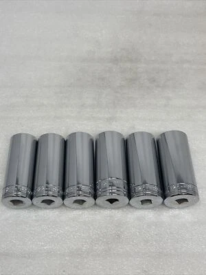 SK Tools 3/8” Drive, 6 Point, Deep Metric 6 Piece Socket Set, 21mm-26mm, New - Image 1 of 4