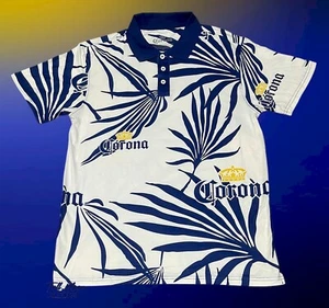Nueva Camisa Polo de Golf Corona Extra Beer Playa Clásica Logo Para Hombre - Imagen 1 de 2