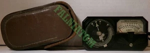 Medidor de exposición fotrónico Weston vintage modelo 650 con estuche de cuero - Imagen 1 de 3