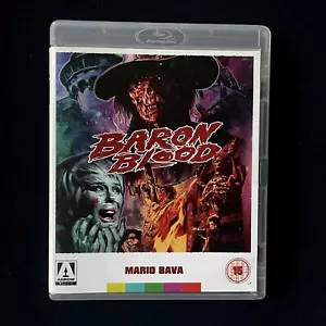Baron Blood (1972) 3 Disc BluRay + DVD + Booklet ARROW VIDEO MARIO BAVA OOP - Imagen 1 de 4