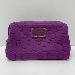 Marc Jacobs Purple Neoprene Make Up Bag - Picture 1 of 5