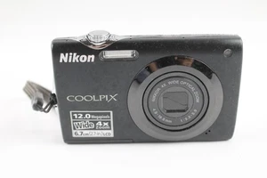 Nikon Coolpix S3000 Digital Compact Camera Working w/ Nikkor 4x Wide Zoom Lens - Picture 1 of 6