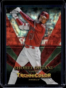 2023 Chrome Logofractor Shohei Ohtani Topps in Technicolor Orange /25 Angels - Picture 1 of 2