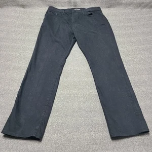 Mavi Jeans Matt Relaxed Straight Leg Jeans Mens 32x32 Black Stretch Denim Pants - Picture 1 of 10