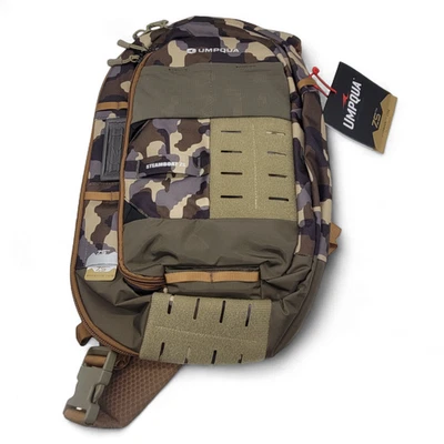 Umpqua ZS2 Steamboat 1200 Sling Pack – Camo 10L 13"x9"x8" Fishing Bag - Image 1 of 4
