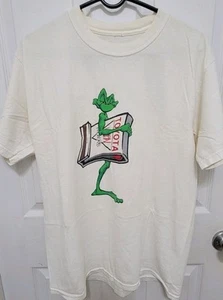 Vintage WEBN 102.7 Fireworks T Shirt Mens Large Off White Excellent  - Picture 1 of 4