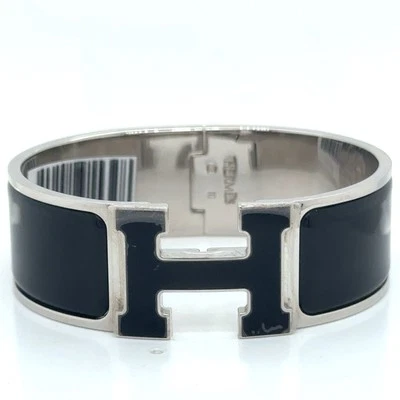 PULSERA HERMES CLIC CLAC H NEGRA TALLA PM USADA COMO NUEVA Foto 1 de 4
