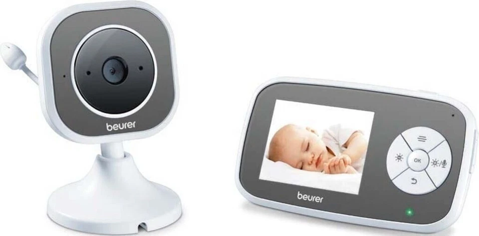 BEURER Video Babyphone BY 110 Geräusch-/ Bewegungsalarm Wireless Überwachung NEU - Bild 1 von 1