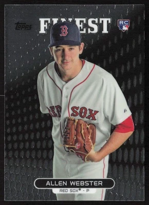 2013 Finest Allen Webster #15 Rookie Boston Red Sox - Image 1 of 2