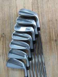 *NEW* TITLEIST T100 FORGED IRON SET 4 - PW W/TT AMT WHITE STIFF STEEL - RH - Picture 1 of 22