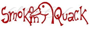 Smokin Quack Design B with Duck Vinyl Decal Hunt Hunter Hunting for car - Picture 1 of 10