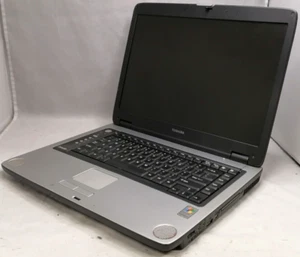FOR PARTS 15.4" Toshiba Satellite M35X-S163 (Celeron 360/1.40 GHz/NO RAM/NO HDD) - Picture 1 of 9