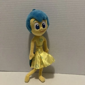 Disney Pixar Peluche Alegría INSIDE OUT 10" Personaje Muñeca Relleno con Etiqueta Vestido Amarillo - Imagen 1 de 11