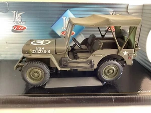 ✅Die-Cast Solido 8075 1:18 Willy's Jeep Esercito USA 1942 (FS21-29Fl1/3) - Foto 1 di 7