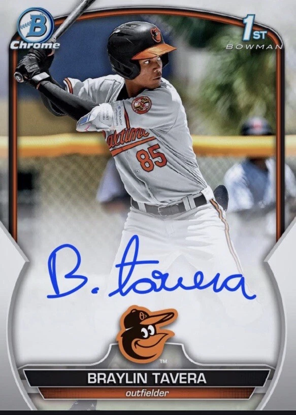 [DIGITAL] Topps Bunt - Braylin Tavera - Bowman 23 S1 - Prospect Signature - Image 1 of 1