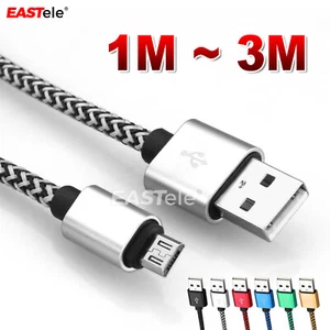Braided USB Charger Cable for PLAYSTATION PS4 Dualshock 4 Wireless Controller - Picture 1 of 11