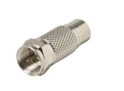 STEREN PK-200-045-01 RCA  female  TO "F" PLUG ADAPTER Single - Image 1 of 2