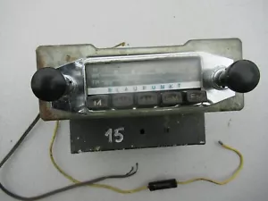 Porsche 356 B BLAUPUNKT Frankfurt TR De Luxe Radio #15 - Picture 1 of 12