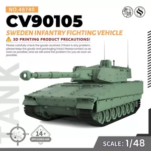 SSMODEL 1/48 kit modellino militare Svezia CV90105 veicolo da combattimento fanteria - Foto 1 di 5